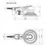 METABO Ponceuse excentrique Ø150mm 350W SXE 150-5.0 BL - 615050700