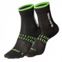 BLAKLADER Chaussettes DRY noir/vert (Pack x2) - 2190