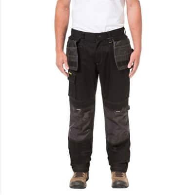 CATERPILLAR Pantalon noir/gris Cordura H20 Defender - 1810008