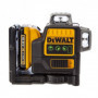 DEWALT Laser auto 3 plans multilignes vert Li-ion 10.8V - DCE089D1G