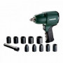 METABO Visseuse à choc à air comprimé 1/2" DSSW360 Set - 604118500