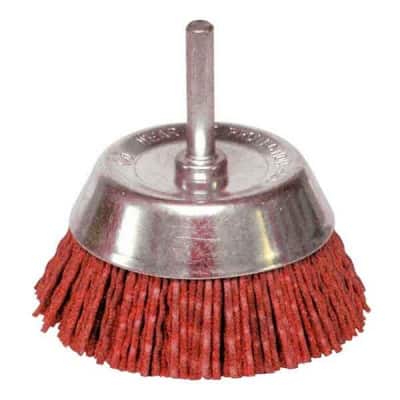 LEMAN Brosse conique fil nylon 80 Ø75 - 130.071V