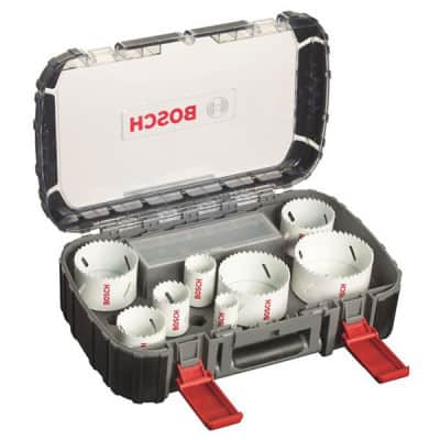 BOSCH Coffret électricien 11 scies-trépans Progressor - 2608594194