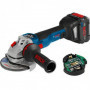 BOSCH Meuleuse 18V  8Ah ProCORE GWS18V-10SC - 06019G340H