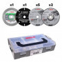 BOSCH Coffret mini L-Boxx + 9 disques Ø76mm - 06159975VC