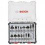 BOSCH Kit de 15 fraises mixtes à queue de 8mm - 2607017472