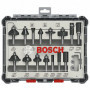 BOSCH Kit de 15 fraises mixtes à queue de 6mm - 2607017471