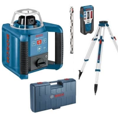 BOSCH Laser rotatif auto H  400m GRL400H + trépied + mire - 06159940JY