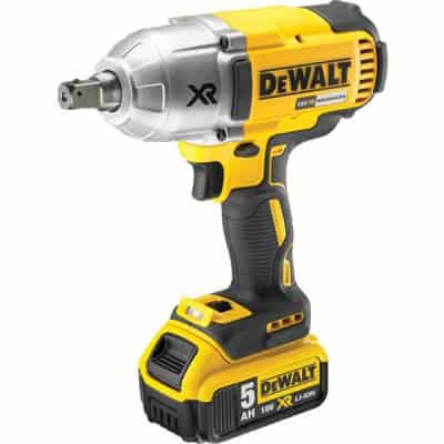 DEWALT Boulonneuse à choc 1/2" 950 Nm 18V 5Ah - DCF899P1