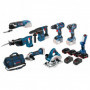 BOSCH Pack 8 outils 18V 5Ah - 0615990K9H