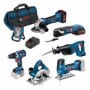 BOSCH Pack 7 outils 18V 5Ah - 0615990K1D