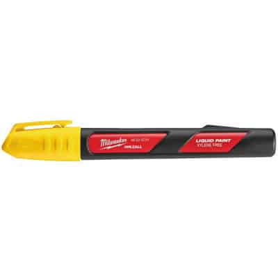 MILWAUKEE Marqueur Inkzall peinture liquide jaune - 48223721