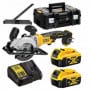 DEWALT Scie circulaire 115mm 18V 5Ah - DCS571P2