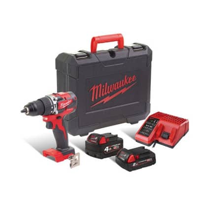 MILWAUKEE Perceuse visseuse percu 18V 4Ah M18 CBLPD-422C - 4933472116