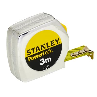 STANLEY mesure 3m x 12,7mm powerlock classic metal - 0-33-218