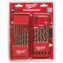 MILWAUKEE Coffret 19 forets métaux HSS-G - 4932352374