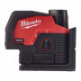 MILWAUKEE Laser 2 lignes vert 12V 3Ah - M12 CLLP-301C - 4933478100