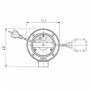 FLYGT Pompe de relevage eaux usées - 0,55 kW - 3,9 A - DXVM35-5