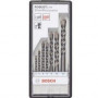 BOSCH coffret 7 forets à béton CYL Silver percussion - 2607010545