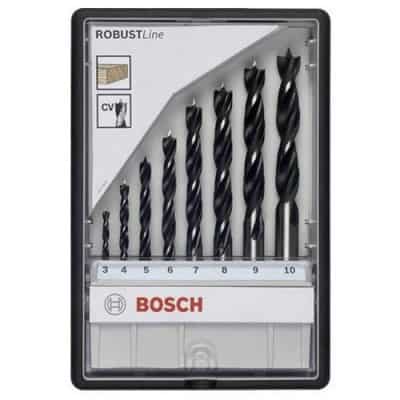 BOSCH Coffret Robust Line 8 mèches bois 2607010533