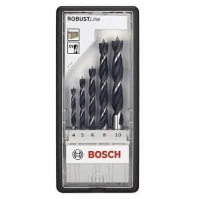 BOSCH Coffret Robust Line 5 mèches bois 2607010527