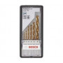 BOSCH coffret 6 forets metaux rectifiés HSS-tin - 2607010530