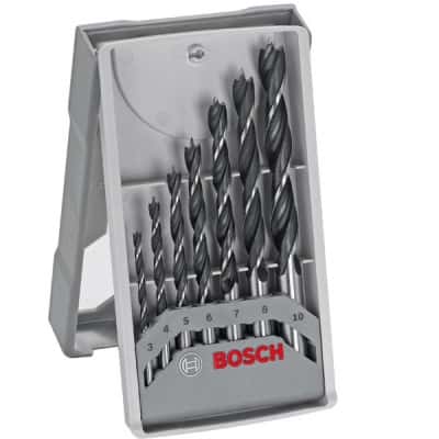 BOSCH Coffret 7 forets bois Ø 3-4-5-6-7-8-10 - 2607017034