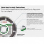 BOSCH Disques à tronçonner diamantés céramique - Standard for Ceramic