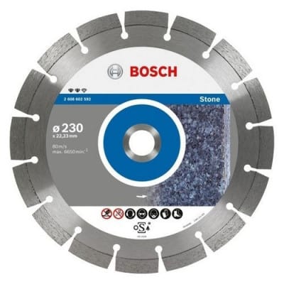 BOSCH Disques à tronçonner diamantés spécial pierre - Standard for Stone