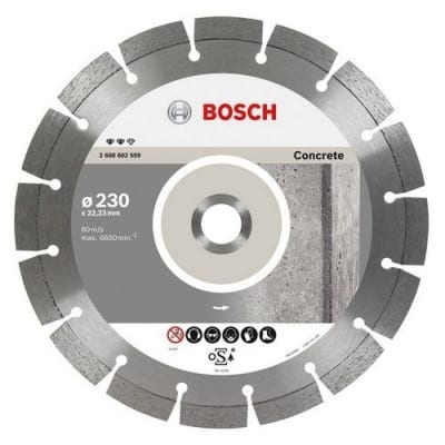 BOSCH Disques à tronçonner diamantés spécial béton - Expert for Concrete