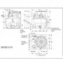 FLYGT Station relevage  eaux usées et sanitaires MICRO6 FX DXVM50-7