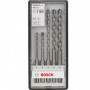 BOSCH Coffret 5 forets béton SDS-plus X5L Robust Line - 2608585073