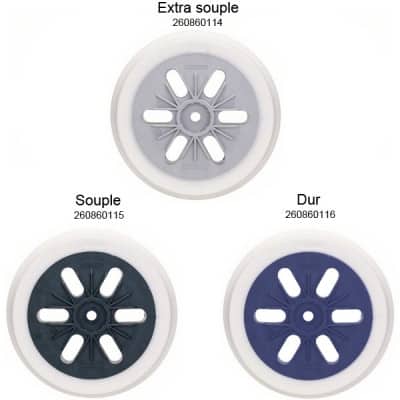 BOSCH Plateaux de ponçage 150mm pour GEX125-150AVE - GEX150AC - GEX150Turbo