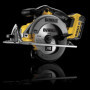 DEWALT Scie circulaire Ø 165mm 18V 4Ahx2 Li-Ion XR - DCS391M2