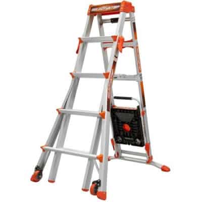 LITTLE GIANT Escabeau SelecStep 5-8 avec AirDeck - LIG  15125