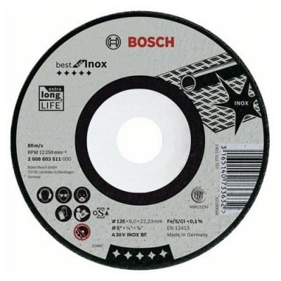 BOSCH Meule à ébarber Best for Inox - 2608603511