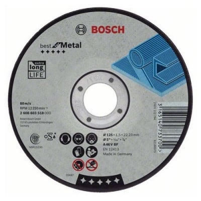 BOSCH Disques à tronçonner Best for Métal