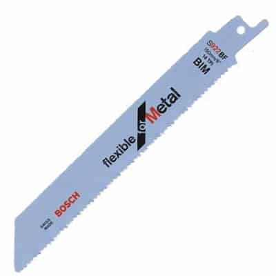 BOSCH 5 Lames de scie sabre pour le métal - S 922 BF - 2 608 656 014