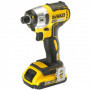 DEWALT Visseuse à choc 18V 2Ah 205Nm - DCF887D2