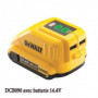 DEWALT  Adaptateur chargeur USB - DCB090