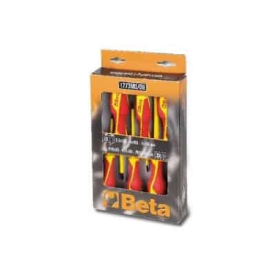 BETA Lot de 6 tournevis isolés  - 1273 MQ/D6 - 012730851