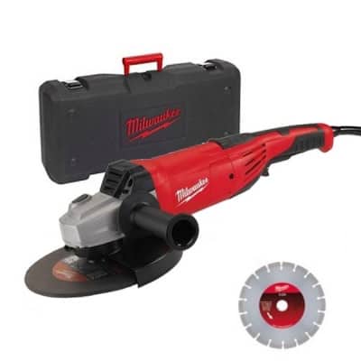 MILWAUKEE Meuleuse 230mm 2200W - AG22-230D-SET - 4933440292