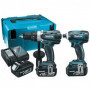 MAKITA Perceuse DDF458 visseuse DTD152 18V (3x5 Ah)- DLX2015MJX supérieur à DLX2144TJ1