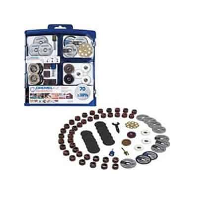 DREMEL Coffret 70 accessoires EZ SpeedClic - SC725 - 2615E725JA