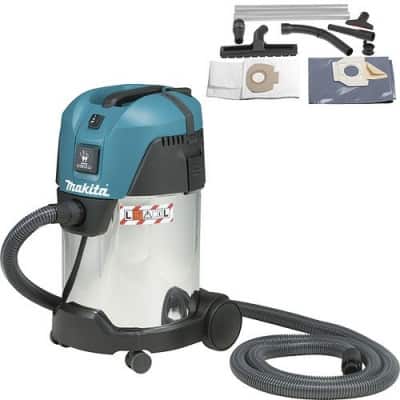 MAKITA Aspirateur cuve Inox 30L 1000W classe L - VC3011L