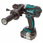 MAKITA Perceuse visseuse percussion 18 V 5 Ah - DHP458RTJ