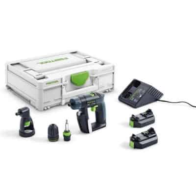 FESTOOL Perceuse visseuse 10.8V 2.6Ah CXS 2,6-Set - 576093