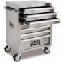 BETA Servante mobile d'atelier 7 tiroirs INOX - C04 INOX - 024003077