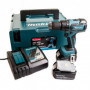 MAKITA Perceuse visseuse percussion 18V LXT - DHP459RMJ