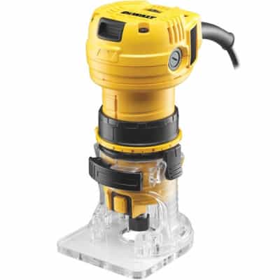 DEWALT Affleureuse 600W pince 6 - DWE6005